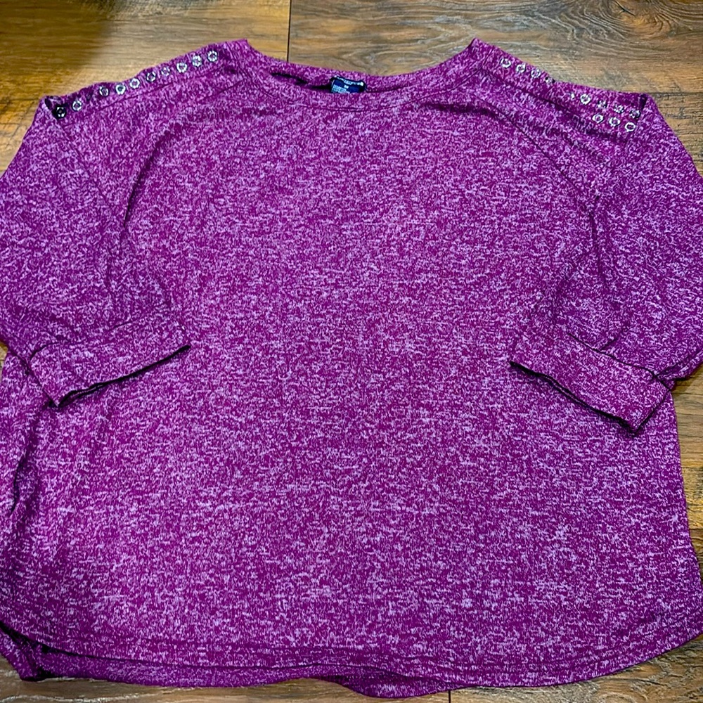 Architect Purple sweater 3x plus size
